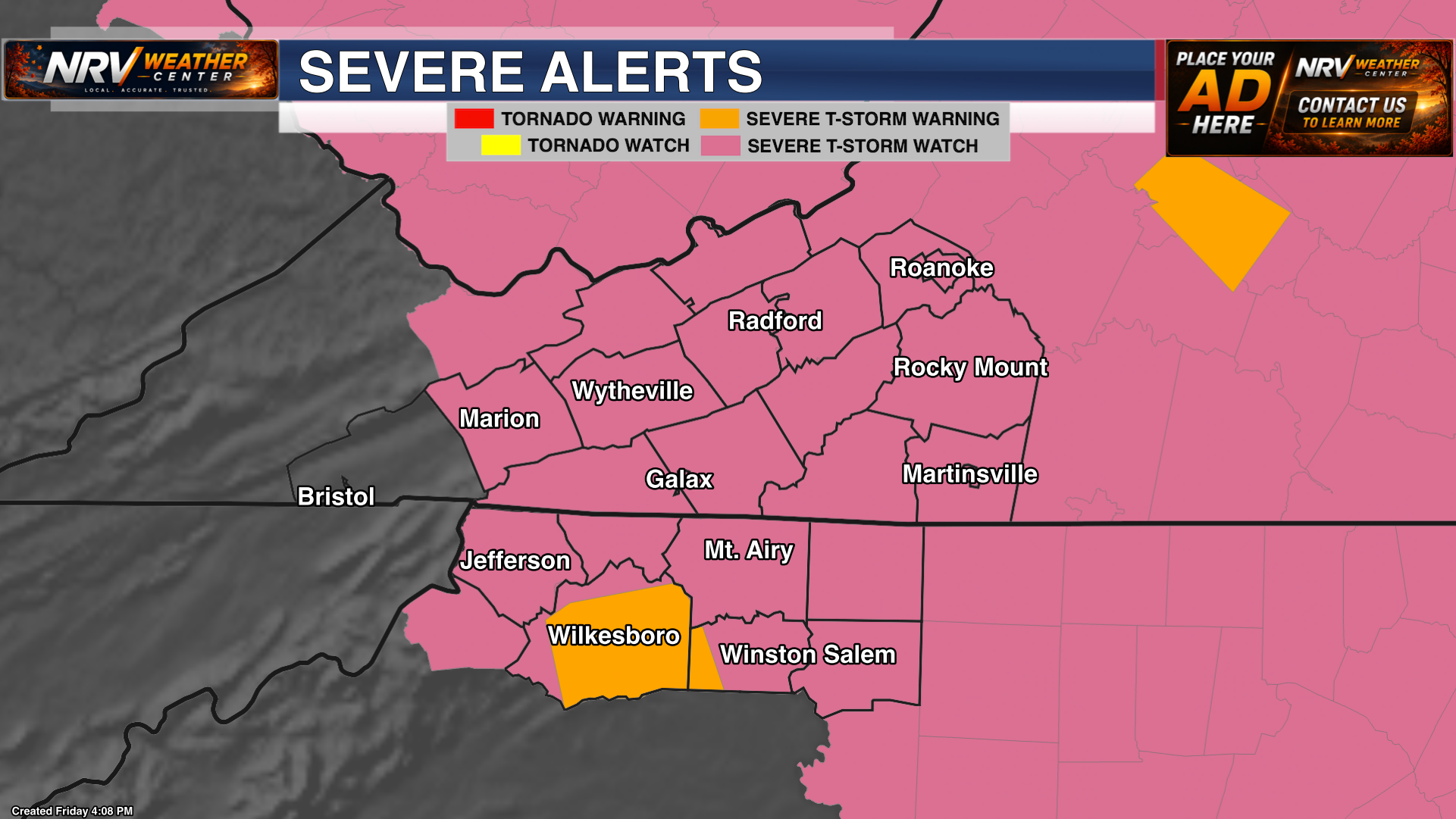 Active Severe Weather Alerts