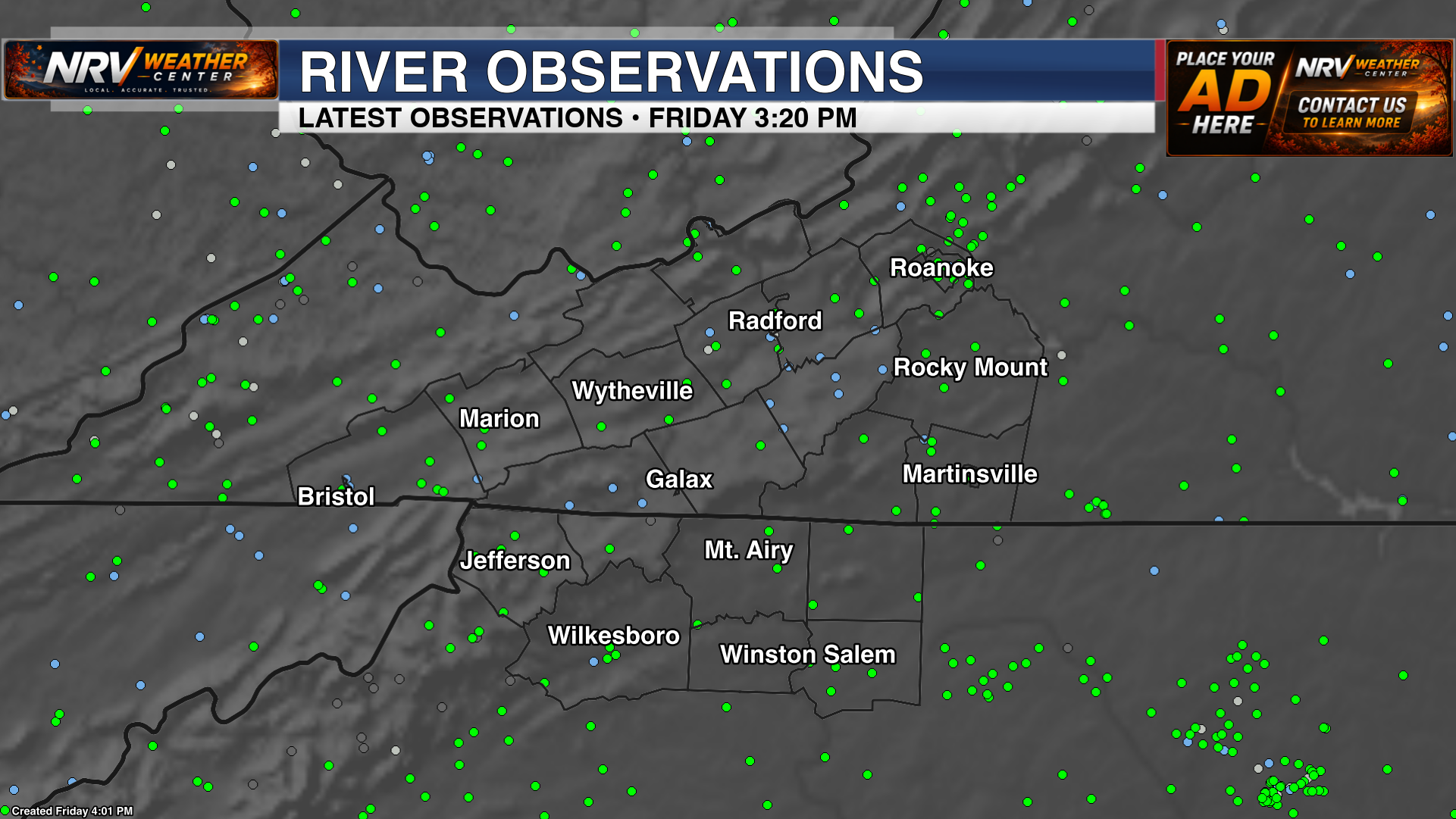 Local River Gauges & Observations