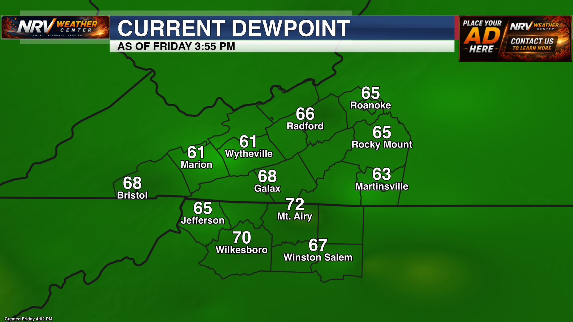 Current Dewpoints