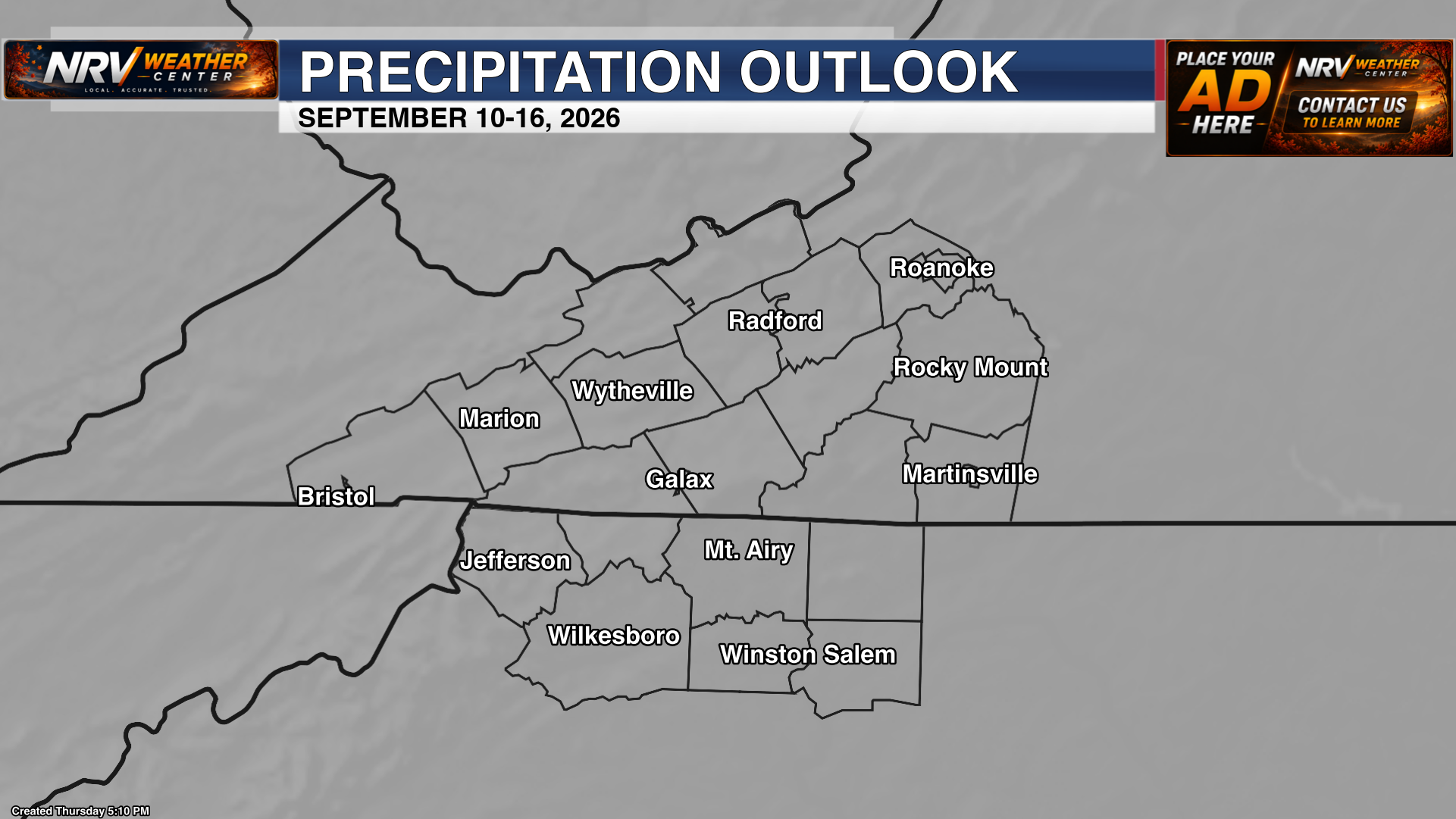 8-14 Day Precipitation Outlook