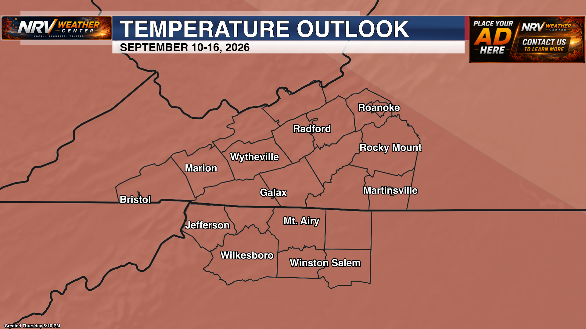 8-14 Day Temperature Outlook