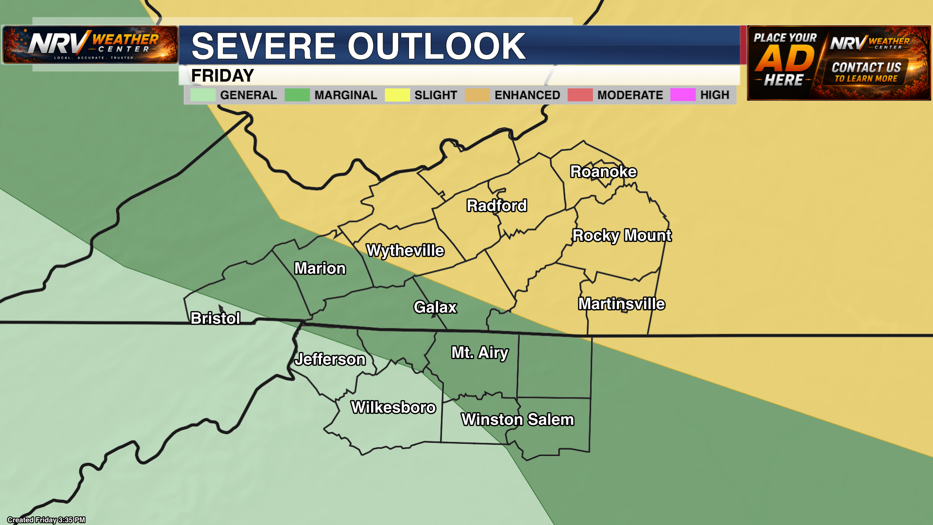 Storm Outlook Today
