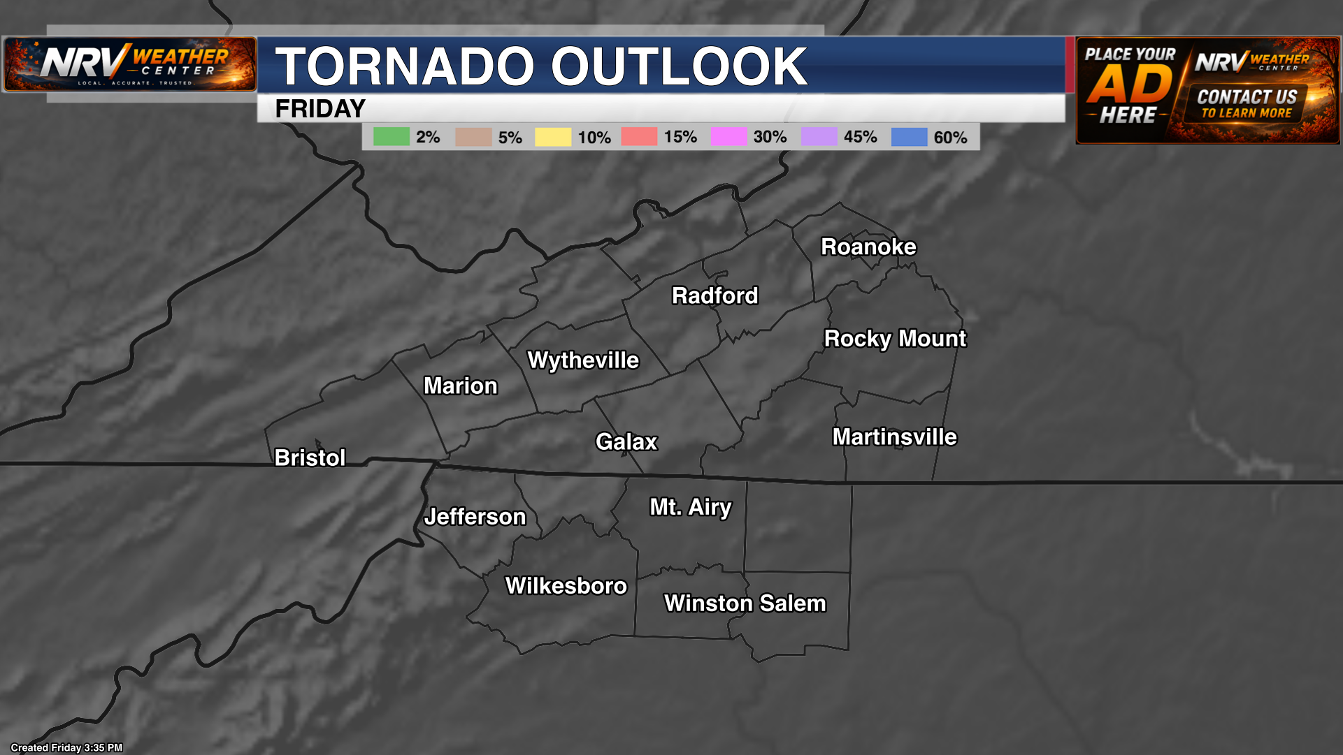 Tornado Outlook Today